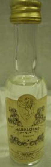 MİNYATÜR İÇKİ ŞİŞESİ KOLEKSİYON MARASCHINO LİQUORE PRODOTTO E İMBOTTİGLİATO DALLE 