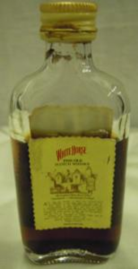 MİNYATÜR İÇKİ ŞİŞESİ KOLEKSİYON WHITE HORSE FİNE OLD SCOTCH WHİSKY 100% SCOTCH WHISKIES 