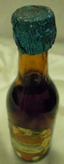 MİNYATUR ŞİŞE VERMUT VERMOUTH VERMUT VE LİKÖR FABRİKASİ İSTANBUL 