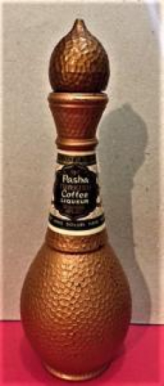 PASHA TÜRKISH KAFFEE LIQUEUR ŞİŞESİ BOŞ ÜRÜNDÜR KAHVE LİKORU KOLEKSİYON 