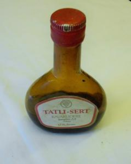 TATLI-SERT KAVAKLIDERE ŞARAPLARI A.Ş. ANKARA CL.10 KIRMIZI KOLEKSİYON UFAK MİYATÜR ŞİŞE 