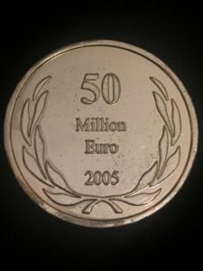 HATIRA BRONZ 50 MİLLİON EURO 2005 HENKEL TECHNOLOGİES WATER TREATMENT 30 MM ÇAPINDA 