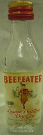 MİNYATÜR İÇKİ ŞİŞESİ KOLEKSİYON BEEFEATER LONDON DİSTİLLED DRY ÇİN