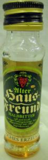 MİNYATÜR İÇKİ ŞİŞESİ KOLEKSİYON HALBBITTER WITTENKAMPER MARKEN-SPIRITUOSEN REINBEK 33 % VOL. 0.02 L 