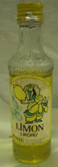 MİNYATÜR İÇKİ ŞİŞESİ KOLEKSİYON LİMON LİKÖRÜ TEKEL 5 CL ALKOL DERECESİ 30 % 