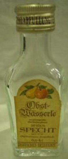 MİNYATÜR İÇKİ ŞİŞESİ KOLEKSİYON SPECHT DEUTSCHES ERZEUGNIS 38 VOL % 