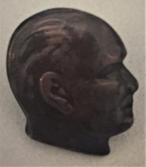 12.GAZİ KOŞUSU ANI ROZETİ MUSTAFA KEMAL ATATÜRK T.J.K 1938 ORJİNAL 