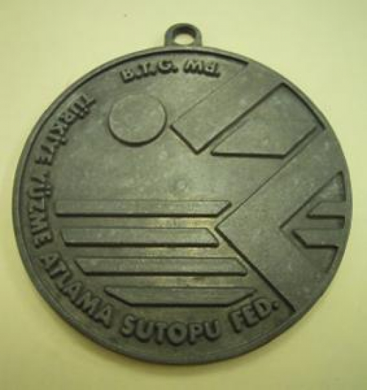 B.T.C. MD. TÜRKİYE YÜZME ATLAMA SUTOPU FED. MADALYA 