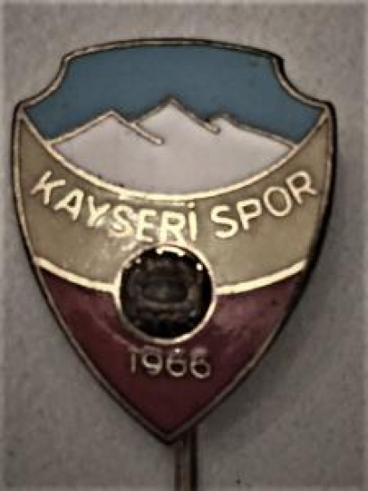 KAYSERİ SPOR 1966 İĞNELİ SICAK MİNE ROZET 