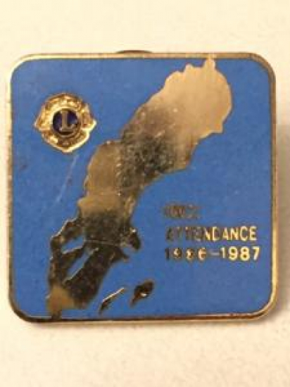 LİONS CLUP YAKA ROZET METAL ORJİNAL