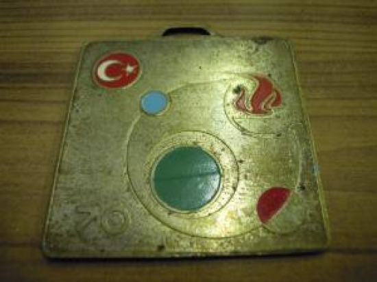 1971 1972 YILI ERKEKLER BASKETBOL BİRİNCİLİK MADALYA