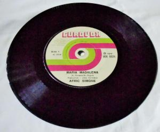 EUROVOH JULIE, MARIA MADALENA VOX 45 LİK PLAK 