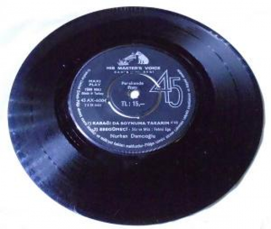 NURHAN DAMCI OĞLU KABA GIDA BOYNUMA TAKARIM -EBEGÜMECİ 45 LİK PLAK