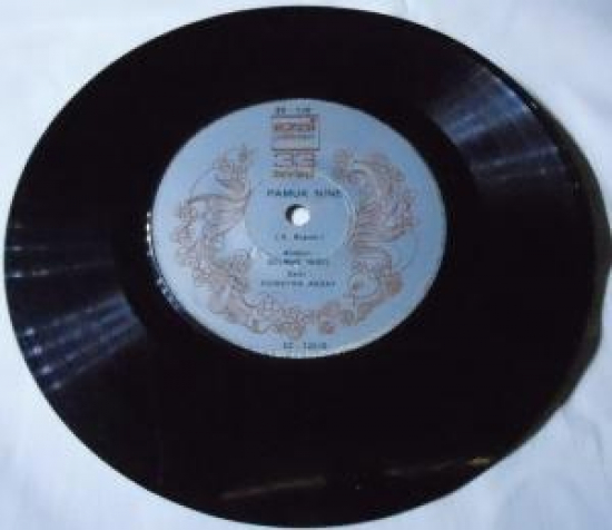 PAMUK NİNE 45 LİK PLAK MASAL 10 ÜZERİNDEN 8 KAPSIZ 