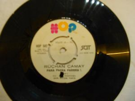 RÜÇHAN ÇAMAY -PARA PARA PARAAAA - ÇOCUKLUĞUM ( A. ÖZDEMİROĞLU, ŞANAR ) DÜZ. ATTİLA ÖZDEMİROĞLU DÜN. BUĞÜN, YARIN 45 LİK YERLİ PLAK 