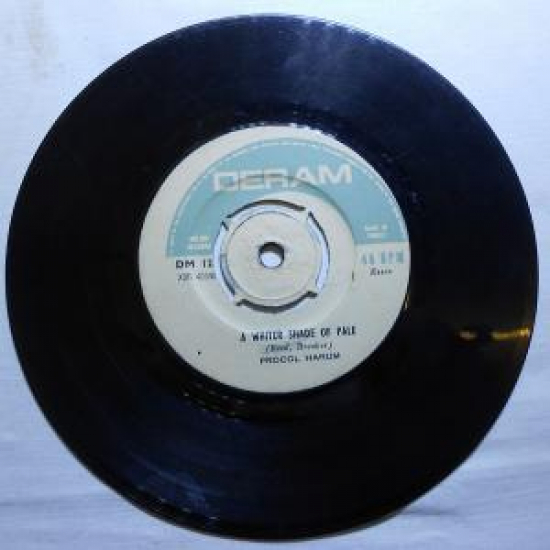 DERAM LIME STREET BLUES ( REED , BROOKER ) . PROCOL HARUM , A WHITER SHADE OF PALE PROCOL HARAM 45'LİK YABANCI PLAK 