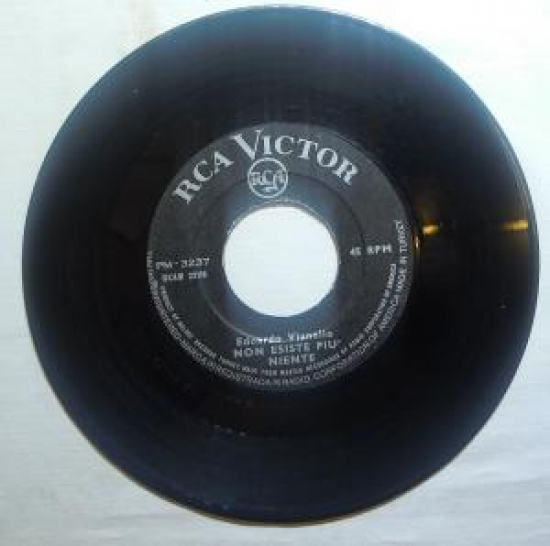 EDOARDO VİANELLO O MIO SIGNORE , NON ESISTE PIU' NIENTE 45 LİK YABANCI PLAK 
