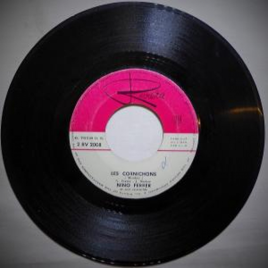 NINO FERRER 2 RV 2008 LES CORNICHONS 45'LİK YABANÇI PLAK 