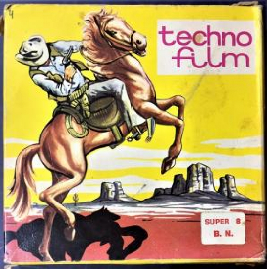 AVVENTURE WESTERN SİNEMA FİLM 8 MM KUTUSUNDA ORJİNAL 