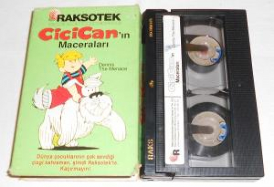 BETAMAKS KASET ÇİZGİ FİLİM CİCİCAN'İN MACERALARI VİDEO KASET