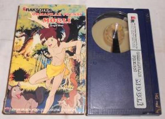 BETAMAKS KASET ÇİZGİ FİLİM ORMANLAR PRENSİ MOGLİ VIDEO KASETİ 