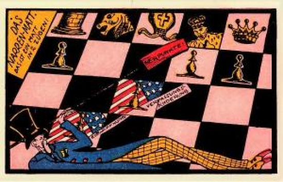 NOTGELD NARREN - MATT DAS IST EIN MATT IN 2 ZÜGEN ! 25 PFENNİG 1.10.1921 