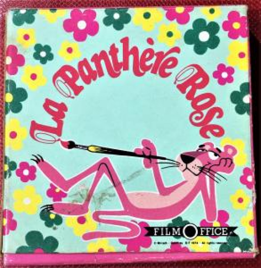 PEMBE PANTER SİNEMA FİLM OFFICE 1974 YAPIMI 8 MM CİZGİ FİLM 