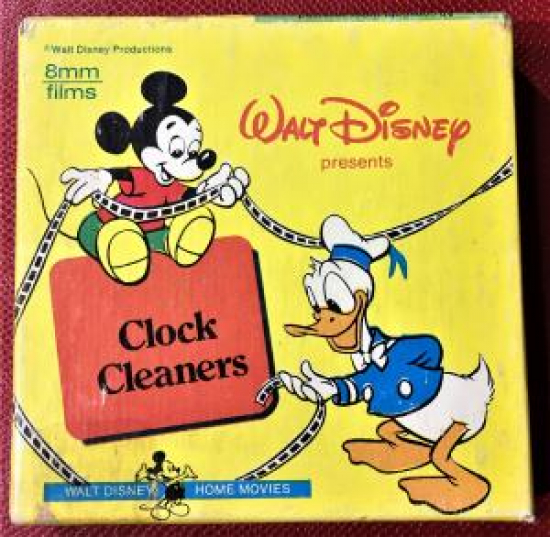 WALT DİSNEY DONALD DAK VE MİKKİ MAVUS ÇİZGİ FİLMİ 8 MM 