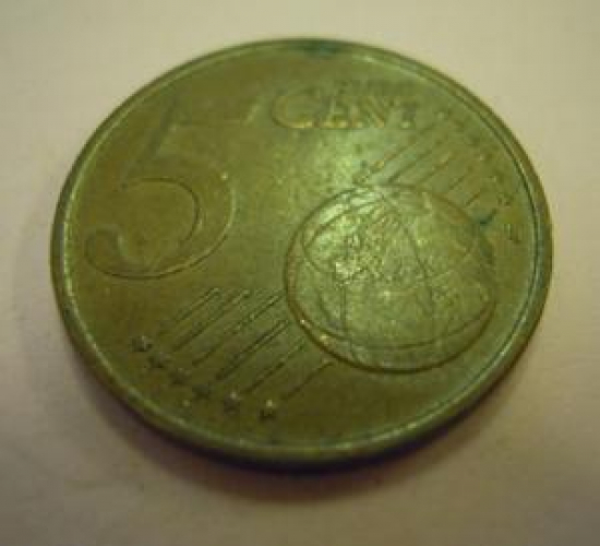 5 EURO CENT 2002 ALMANYA FEDERAL CUMHURİYETİ PARASI 