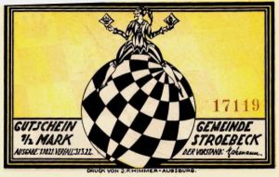 ALMAN NOTGELD KAĞIT PARA ALMANYA TÜRİNGEN KASABASI 25 PFENNİG 31.07.1921 