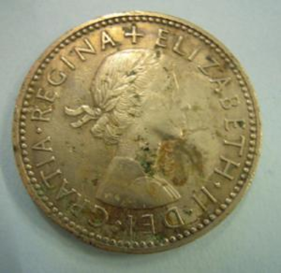 RECİNA ELİZABETH II DEI GRATIA FID DEF ONE SHILLIN 1959 