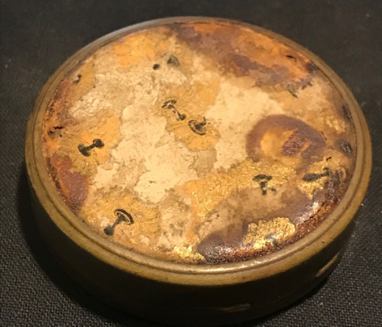 1930 COTY PUDRA KAPAKLI MAKYAJ PUDRASI CANTADA TAŞINABİLEN 