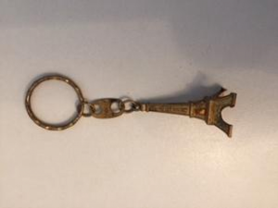 EYFEL KULESİ PARİS - FRANCA METAL MASKOT ANAHTARLIK 