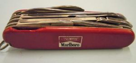 İSVİCRE UNLIMIITED MARLBORO REKLAMLI ÇOK AMAÇLI PASLANMAZ ÇAKI 