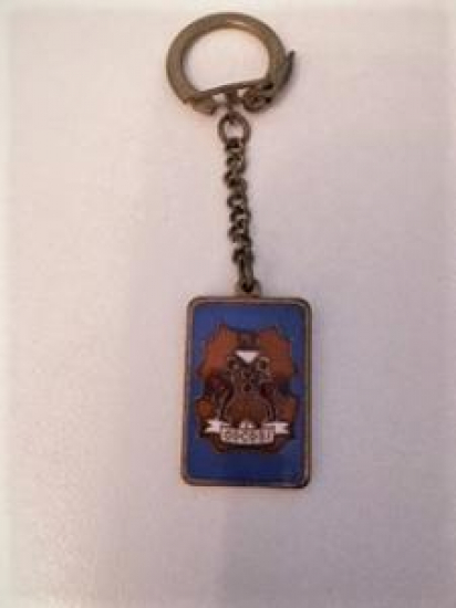 LA COCOSI YAZILI METAL SICAK MİNELİ ANAHTARLIK ROMANYA 