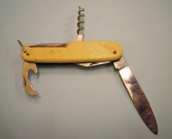 OLAND KEMİK KAPLAMA DESENLİ ALMAN PASLANMAZ ÇELİK ÇOK AMAÇLI ÇAKI 