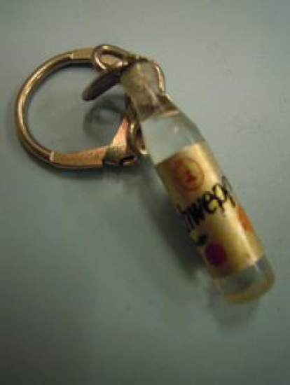 SCHWEPPES CİLEKLİ MEŞRUBAT ŞİŞE ANAHTARLIK