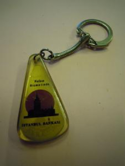 HALKIN HİZMETİNDE İSTANBUL BANKASI CİDDİYET EMNİYET SURAT ANAHTARLIK 