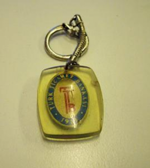 TÜRK TİCARET BANKASI TTB 1913 ANAHTARLIK POLİ KARBON 