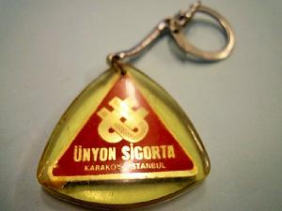 ÜNYON SİGORTA KARAKÖY İSTANBUL POLİ KARBON ANAHTARLIK