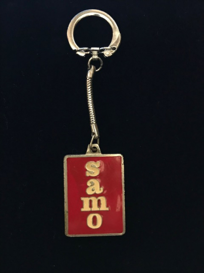 SAMO SOUK MİNE KROM METAL ANAHTARLIK 