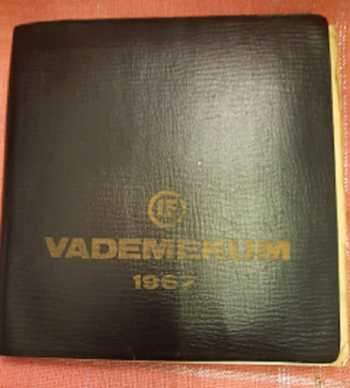 VADEMEKUM  IE 1967 DOKTOR İBRAHİM ETEM 