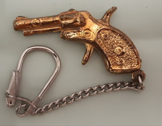 SİLAH ŞEKLİNDE METAL ANAHTARLIK