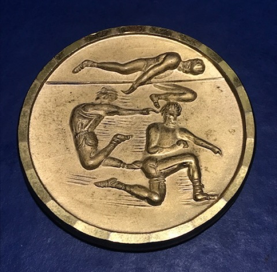 TEKEL 2.SPOR ŞÖLENİ ANISNA 1989  MADALYA CAP 5 CM 