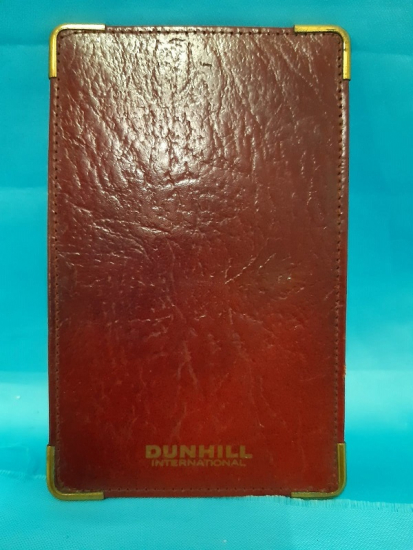 DUNHILL İNTERNATIONAL KAGIT PARA İÇİN DERİ  CÜZDAN 