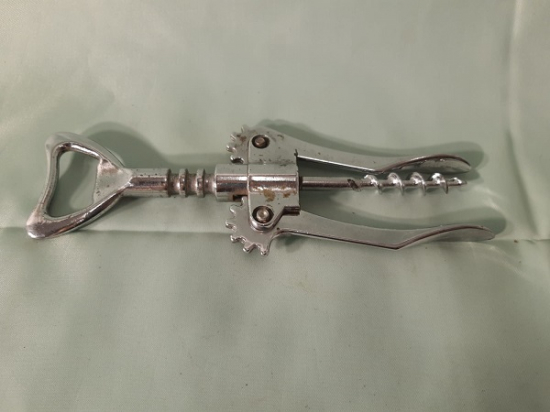 ŞİŞE ŞARAP MANTAR AÇACAK METAL MEKANİK  TİRBUŞON 