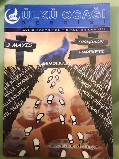 ÜLKÜ OCAĞI AYLIK SOSYO POLİTİK KÜLTÜR DERGİSİ SAYI 86  MAYIS 2002