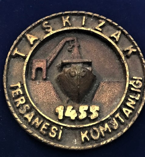 TAŞKIZAK TERSANESİ KOMUTANLIGI 1455 BRONZ BROVE