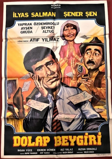 SİNEMA FİLM AFİŞ DOLAP BEYGİRİ ŞENER ŞEN İLYAS SALMAN 