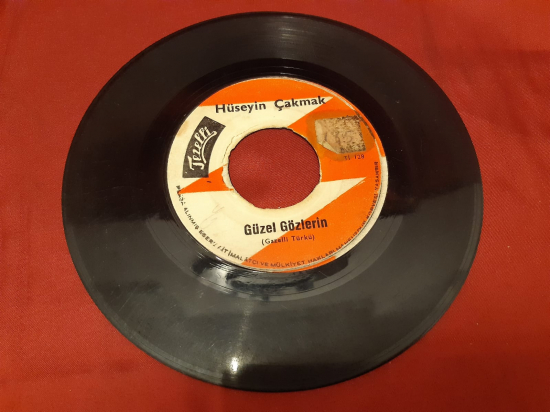 HÜSEYİN ÇAKMAK VİCDANSIZ YAKTIN BENİ GÜZEL GÖZLERİN 45 LİK YERLİ PLAK 